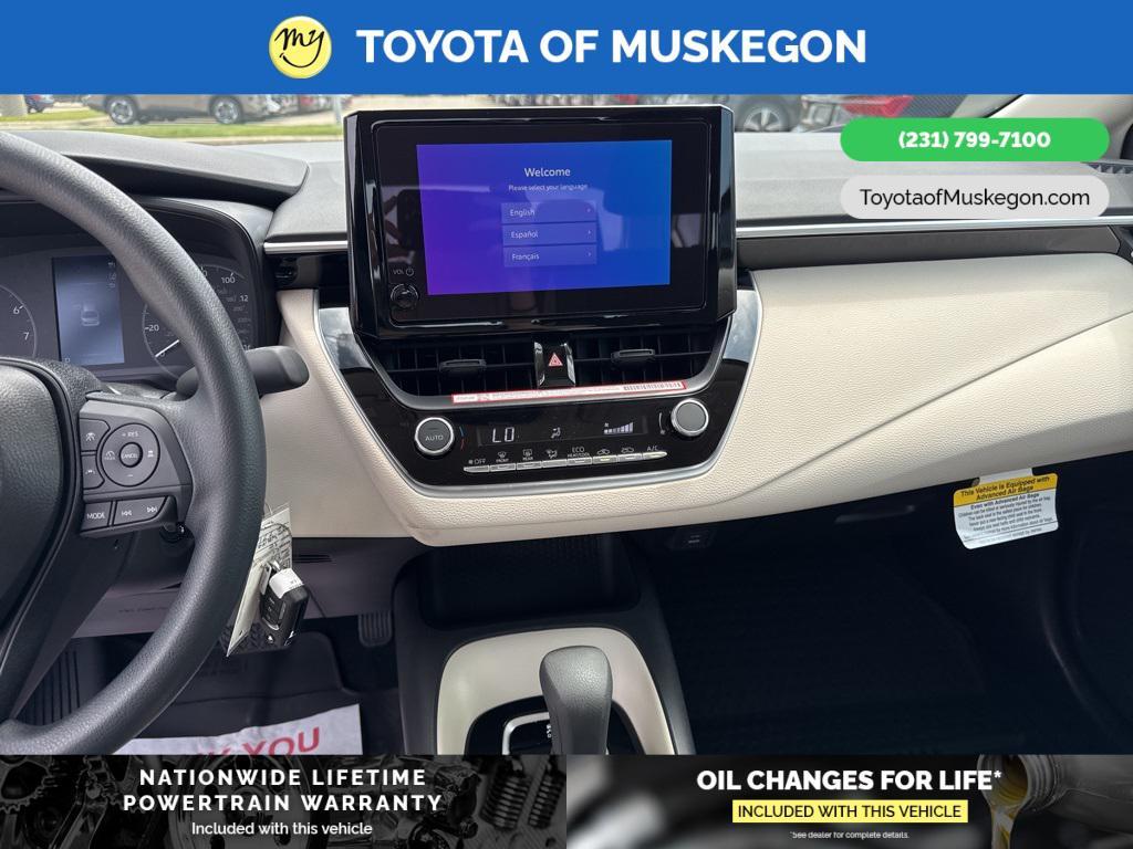 new 2025 Toyota Corolla car, priced at $24,833