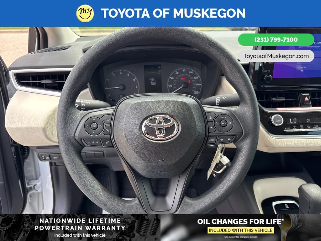 new 2025 Toyota Corolla car, priced at $24,833
