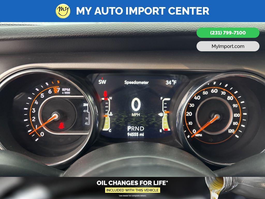 used 2021 Jeep Wrangler Unlimited car, priced at $24,137