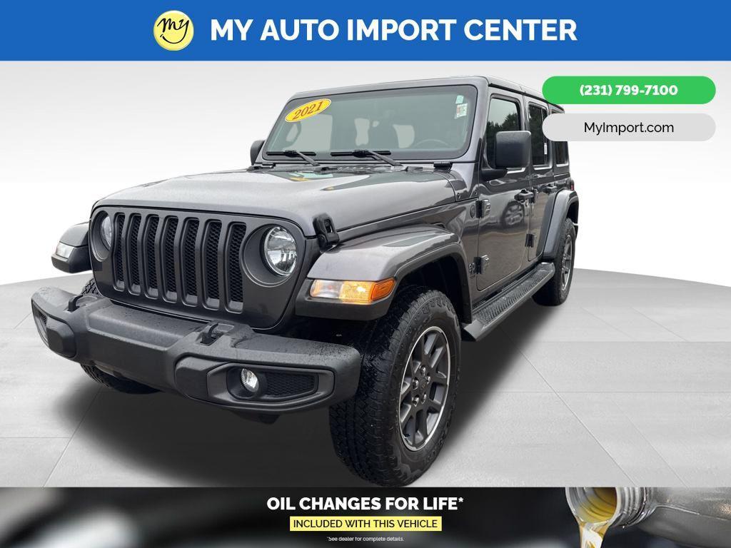used 2021 Jeep Wrangler Unlimited car, priced at $24,137