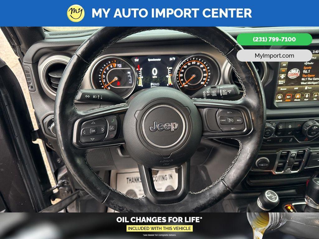 used 2021 Jeep Wrangler Unlimited car, priced at $24,137