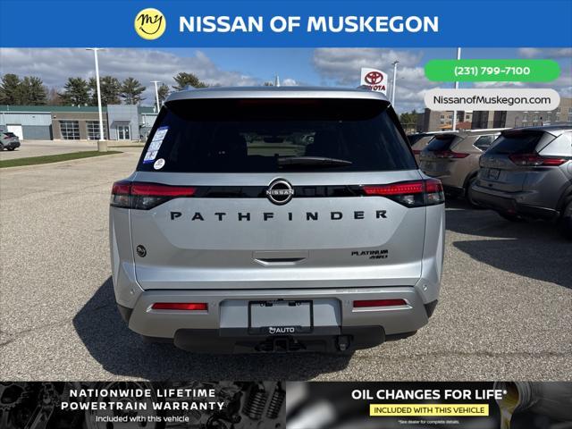 new 2025 Nissan Pathfinder car, priced at $55,525