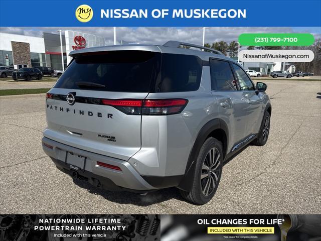 new 2025 Nissan Pathfinder car, priced at $55,525
