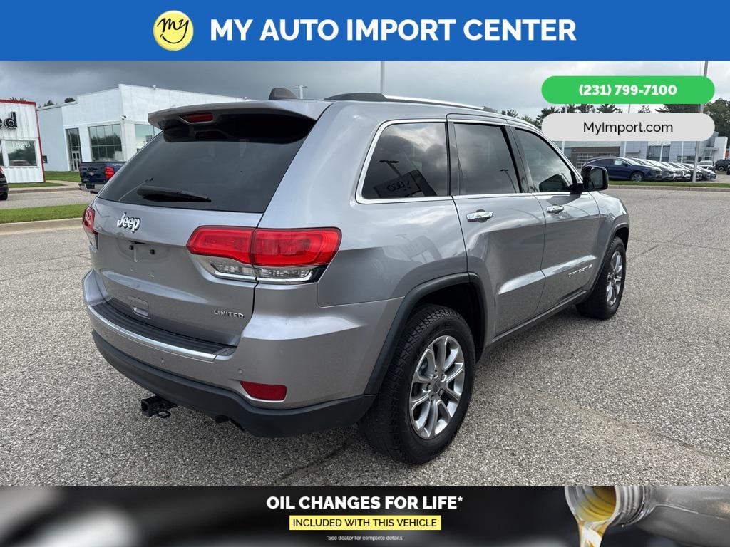 used 2015 Jeep Grand Cherokee car, priced at $15,589