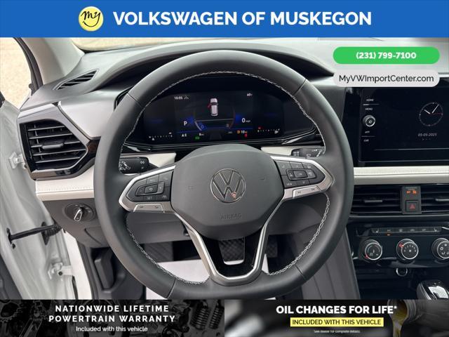 new 2025 Volkswagen Taos car, priced at $27,821