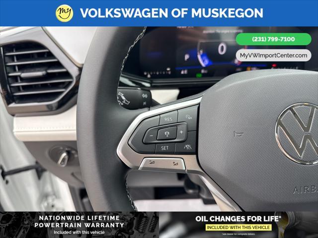 new 2025 Volkswagen Taos car, priced at $27,821