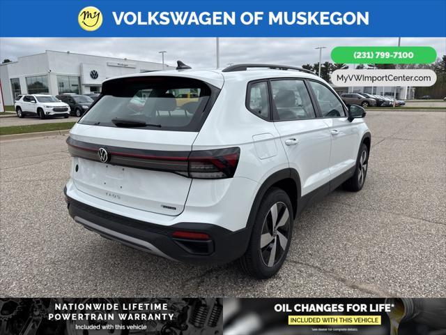 new 2025 Volkswagen Taos car, priced at $27,821