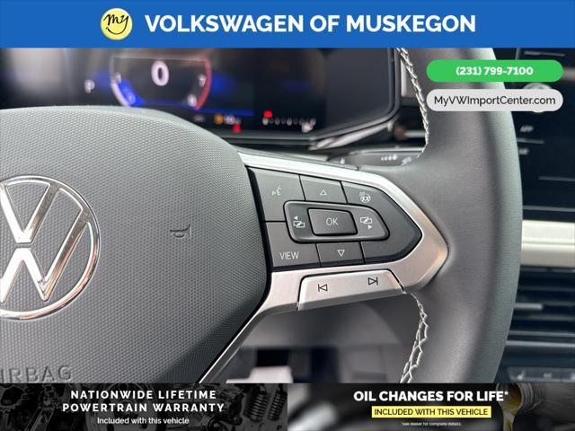 new 2025 Volkswagen Taos car, priced at $27,821