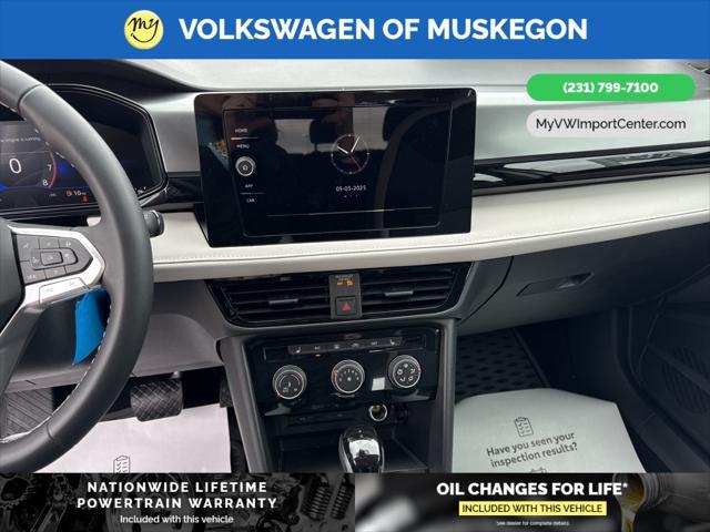 new 2025 Volkswagen Taos car, priced at $27,821