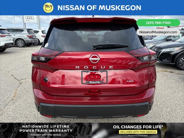 new 2024 Nissan Rogue car, priced at $30,995