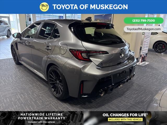 new 2025 Toyota GR Corolla car, priced at $49,424