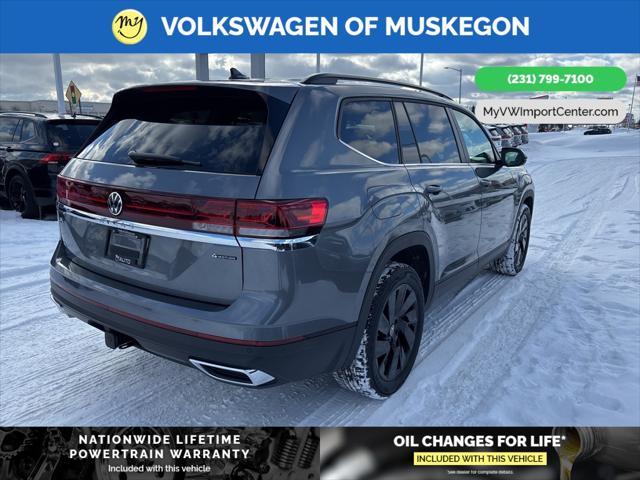 new 2025 Volkswagen Atlas car, priced at $44,422