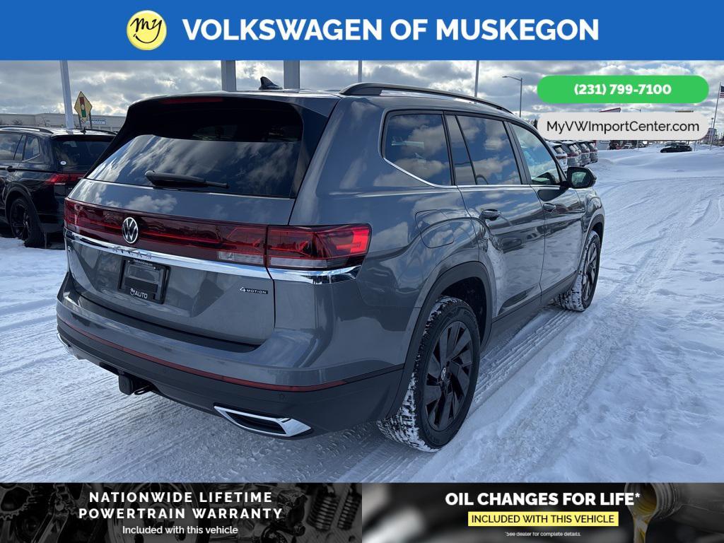 new 2025 Volkswagen Atlas car, priced at $44,922