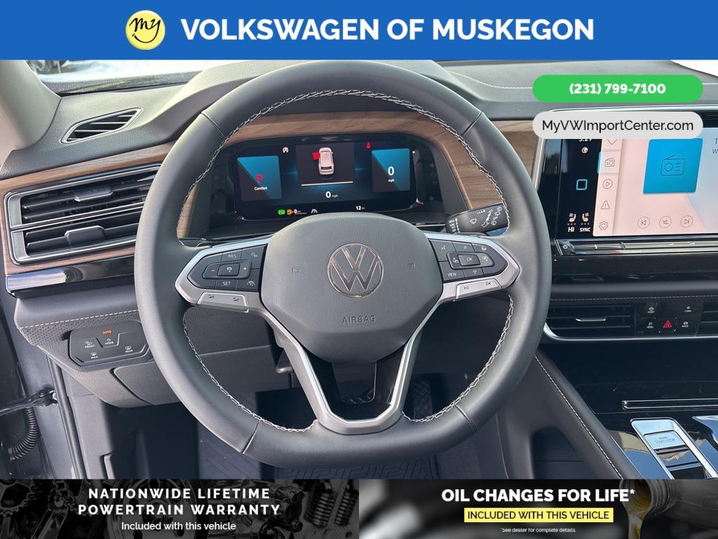 new 2025 Volkswagen Atlas car, priced at $44,922