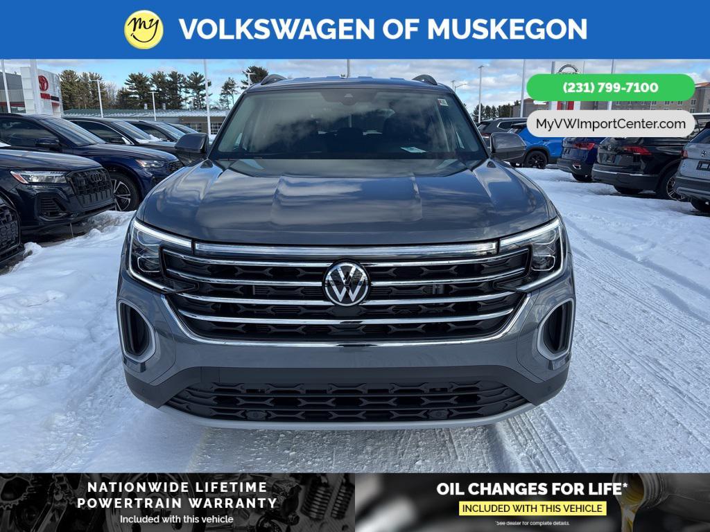 new 2025 Volkswagen Atlas car, priced at $44,922
