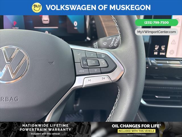 new 2025 Volkswagen Atlas car, priced at $44,422