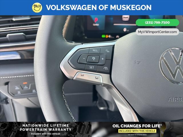 new 2025 Volkswagen Atlas car, priced at $44,422