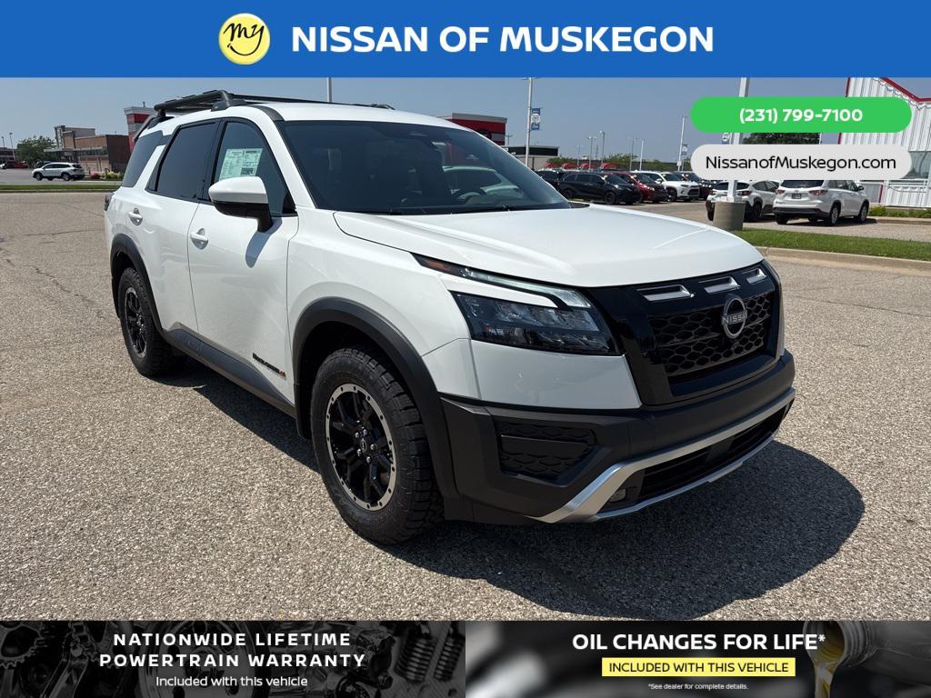 new 2025 Nissan Pathfinder car, priced at $46,595