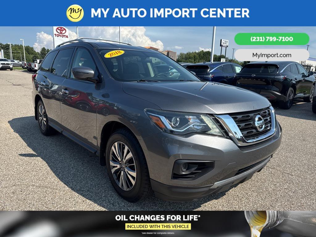 used 2018 Nissan Pathfinder car, priced at $13,676