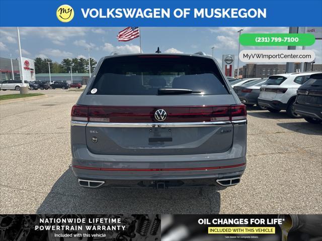new 2025 Volkswagen Atlas car, priced at $54,591