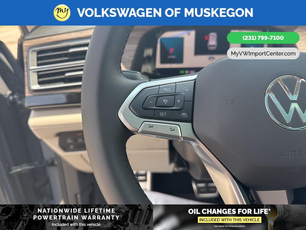 new 2025 Volkswagen Atlas car, priced at $53,091