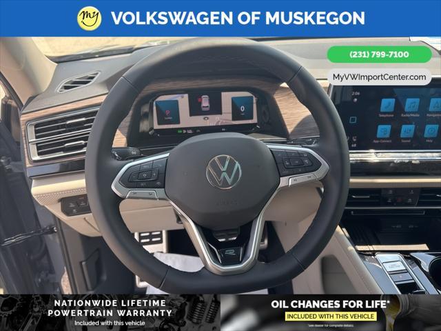 new 2025 Volkswagen Atlas car, priced at $54,591