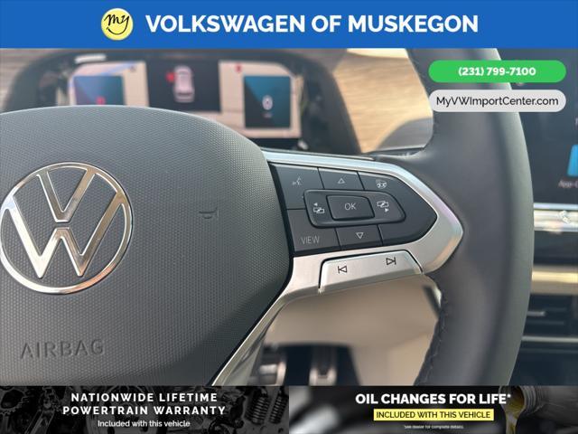 new 2025 Volkswagen Atlas car, priced at $54,591