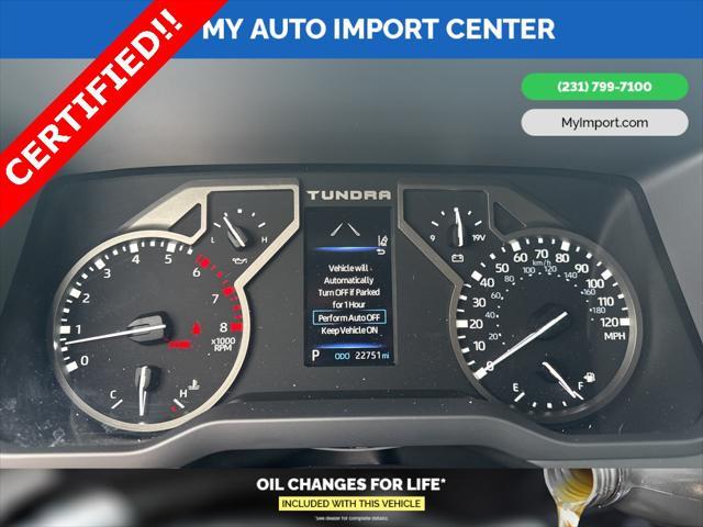 used 2022 Toyota Tundra car, priced at $44,982