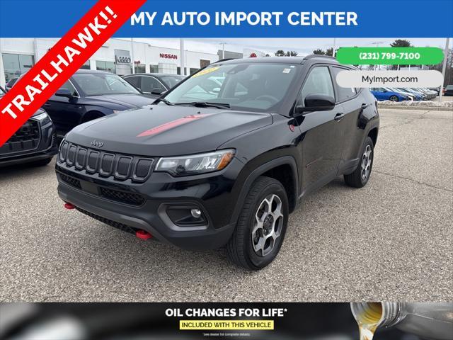 used 2022 Jeep Compass car, priced at $22,584