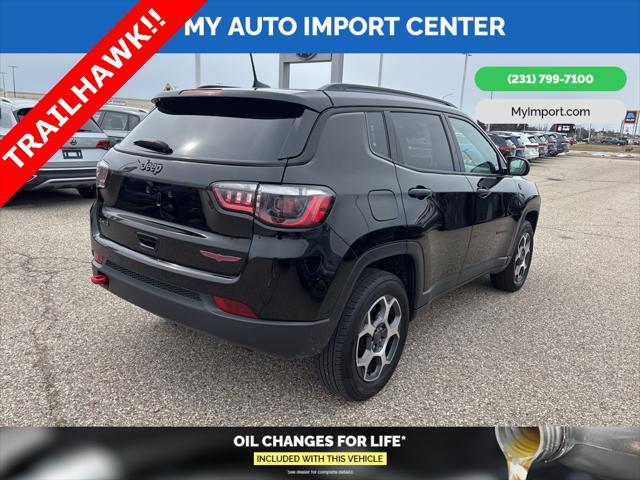 used 2022 Jeep Compass car, priced at $22,584