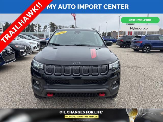 used 2022 Jeep Compass car, priced at $22,584