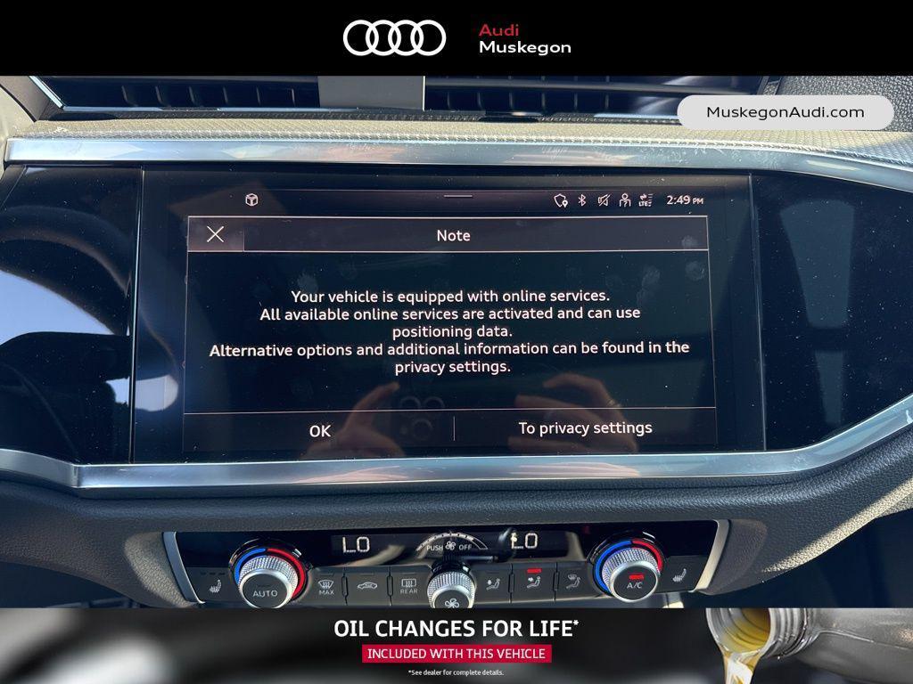 new 2025 Audi Q3 car, priced at $46,925