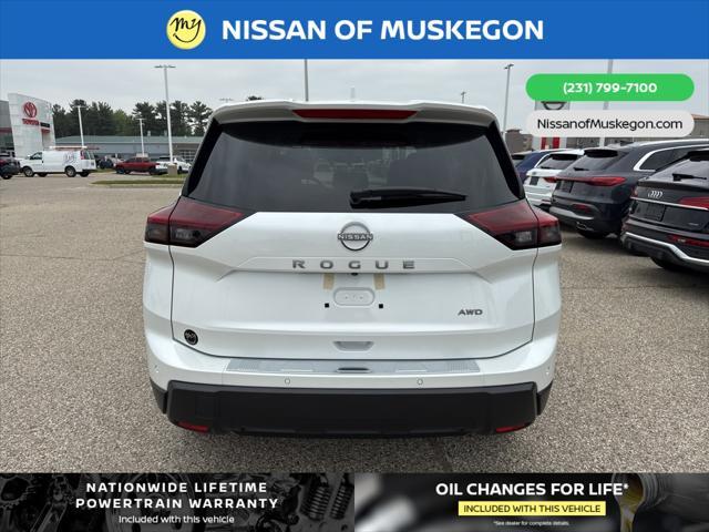new 2025 Nissan Rogue car, priced at $33,158