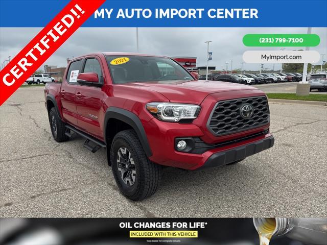 used 2021 Toyota Tacoma car, priced at $35,000