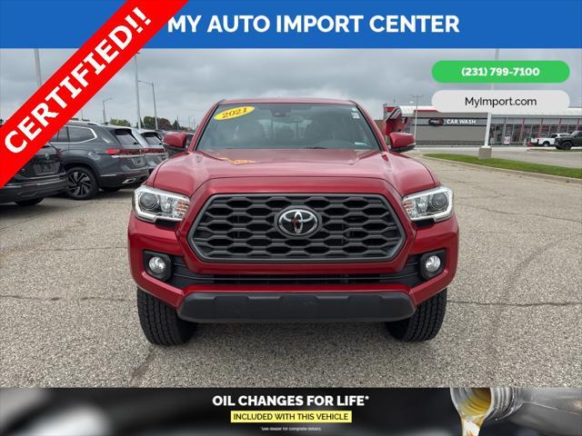 used 2021 Toyota Tacoma car, priced at $33,783