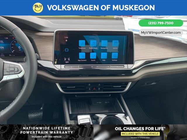 new 2025 Volkswagen Atlas car, priced at $49,086