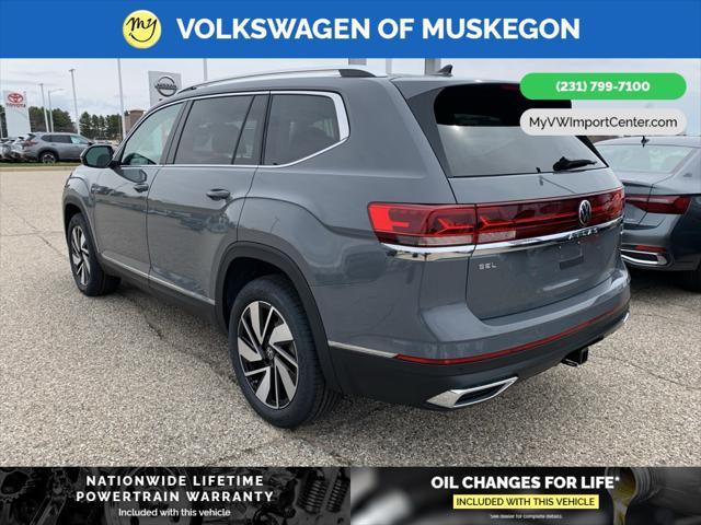 new 2025 Volkswagen Atlas car, priced at $49,086