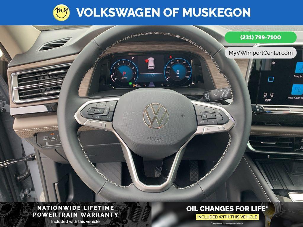 new 2025 Volkswagen Atlas car, priced at $45,738