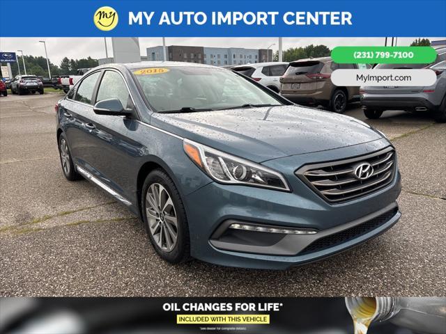 used 2015 Hyundai Sonata car, priced at $10,000