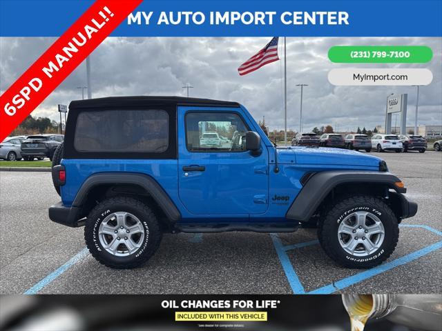 used 2021 Jeep Wrangler car, priced at $25,852