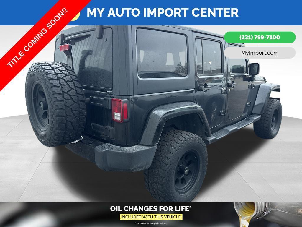 used 2017 Jeep Wrangler Unlimited car, priced at $23,543