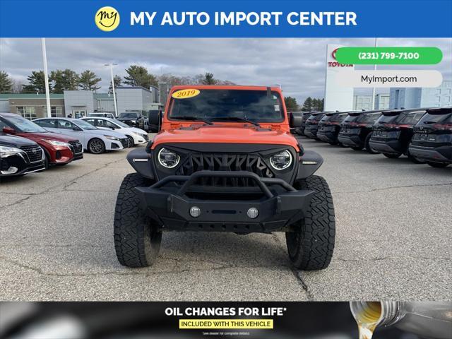used 2019 Jeep Wrangler Unlimited car, priced at $29,437