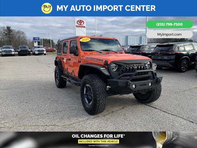 used 2019 Jeep Wrangler Unlimited car, priced at $29,437