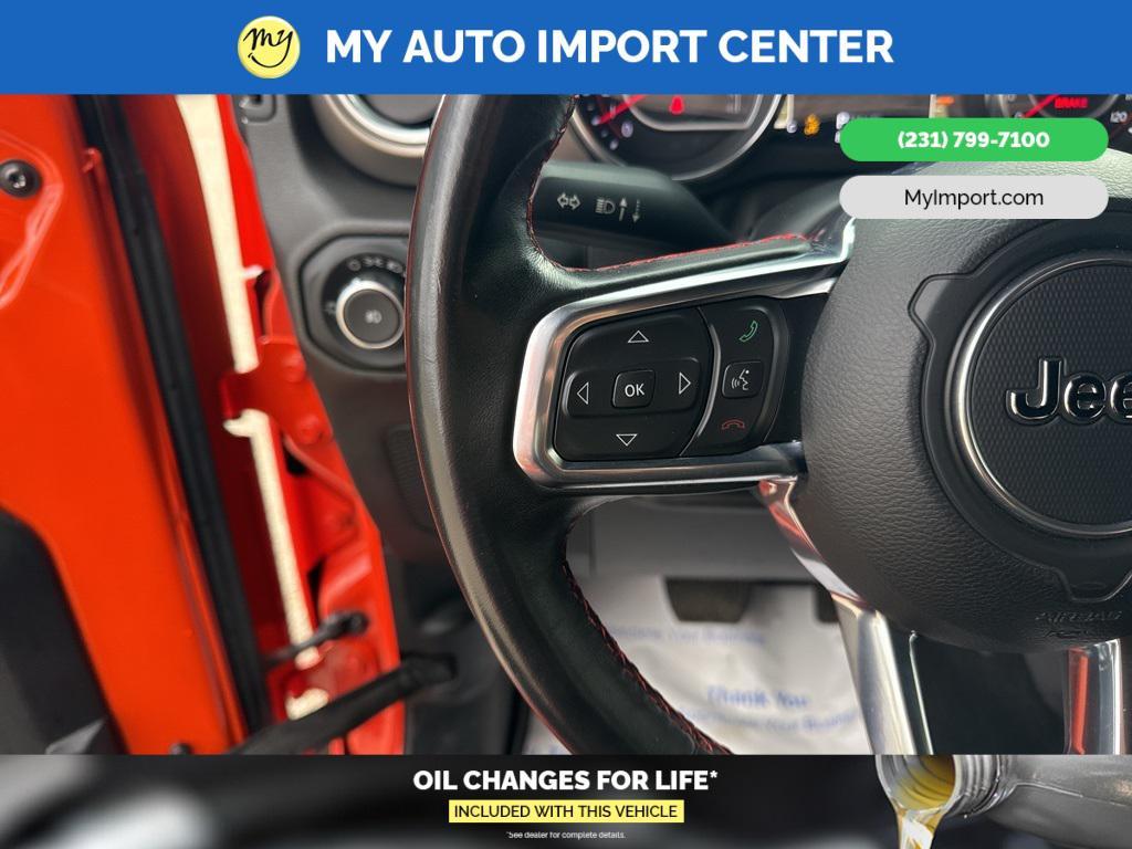 used 2019 Jeep Wrangler Unlimited car, priced at $28,737
