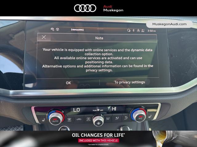 new 2025 Audi Q3 car, priced at $46,985