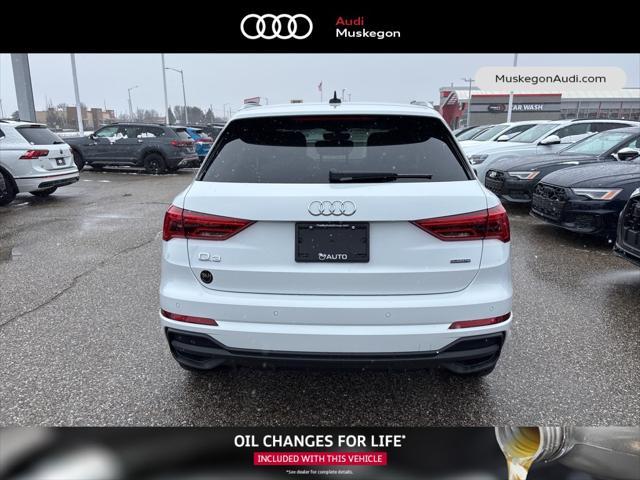new 2025 Audi Q3 car, priced at $46,985