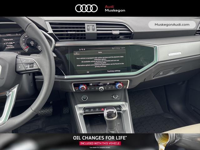 new 2025 Audi Q3 car, priced at $46,985