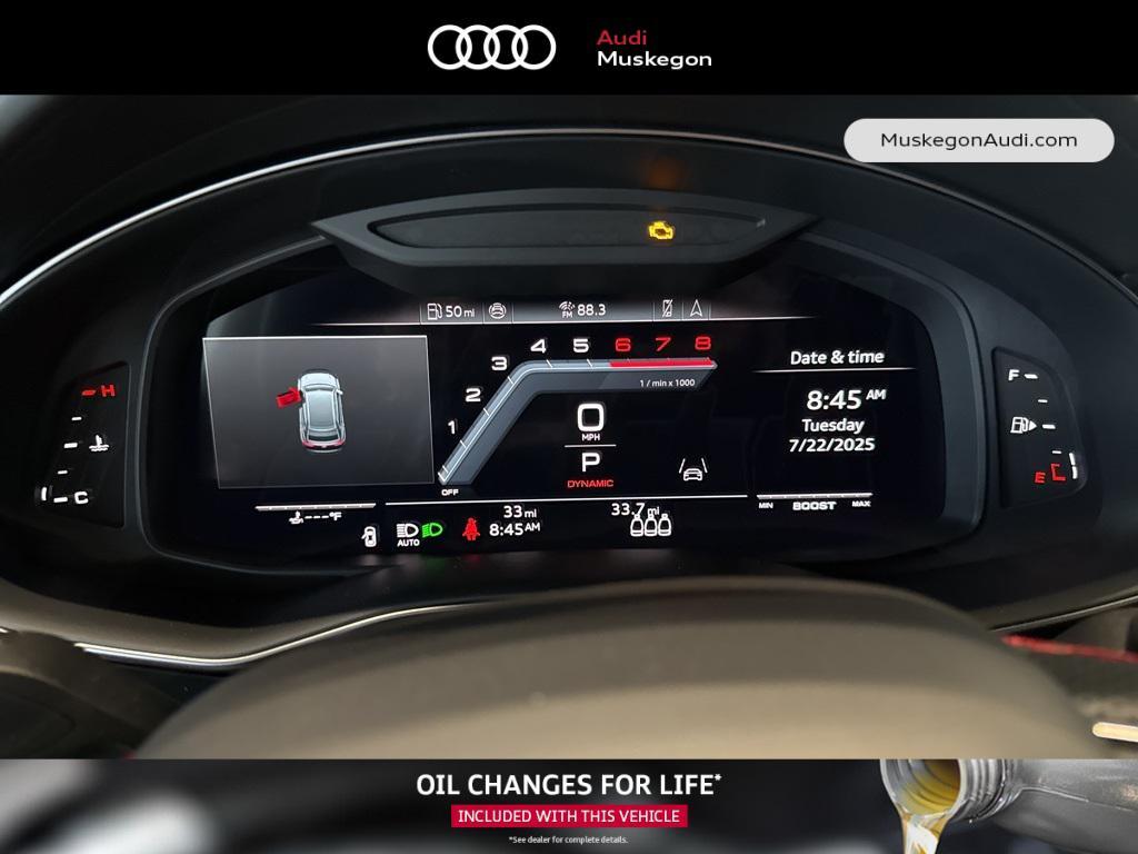 new 2025 Audi SQ8 car, priced at $121,335