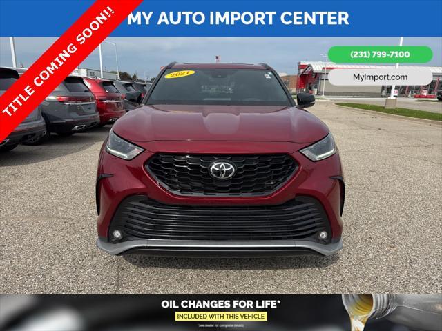 used 2021 Toyota Highlander car, priced at $33,982