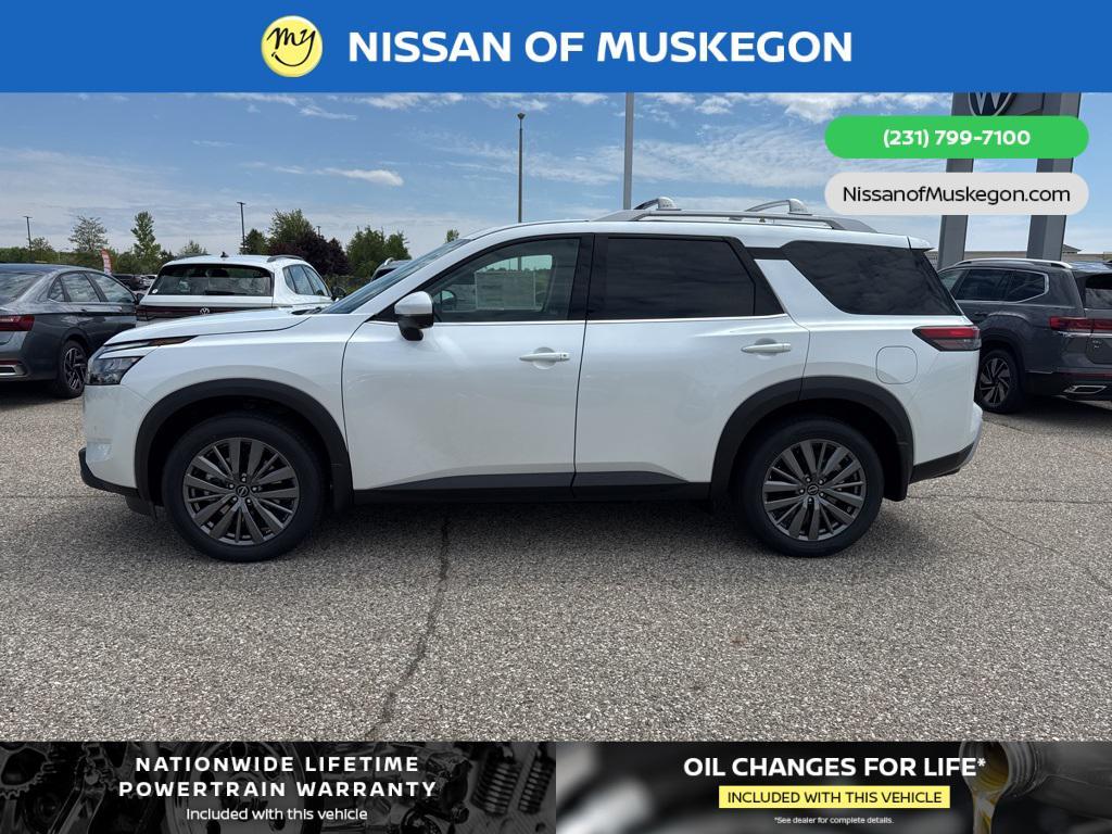 new 2025 Nissan Pathfinder car, priced at $50,375